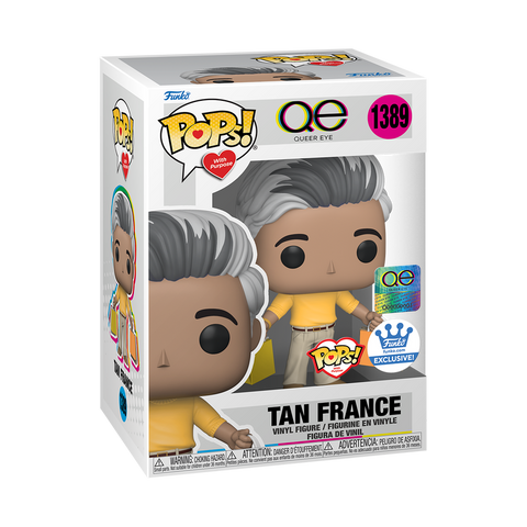 Funko Pop! QUEER EYE TAN FRANCE #1389 with PURPOSE [FUNKO SHOP EXCLUSIVE] *PREORDER*