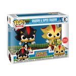 Funko Pop! Games: Sonic The Hedgehog - Shadow & Super Shadow 2pk [GameStop Exclusive - GITD]