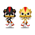 Funko Pop! Games: Sonic The Hedgehog - Shadow & Super Shadow 2pk [GameStop Exclusive - GITD] *PREORDER*