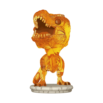 Funko Pop! Movies: Jurassic Park - Tyrannosaurus Rex (Translucent) #1380 [Walmart Exclusive]