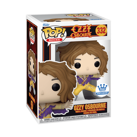 Funko Pop! ROCKS OZZY OSBOURNE IN PURPLE FRINGE OUTFIT #332 [ FUNKO SHOP] *PREORDER*