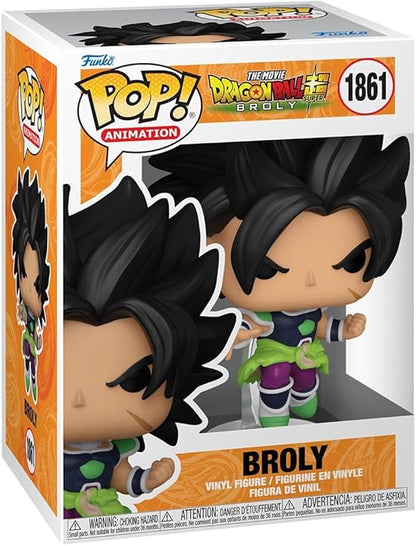 Funko Pop! Anime: Dragon Ball Super - Super Saiyan Broly / Goku (Kid) / Super Saiyan God Vegeta / Cheelai / Broly / Gogeta