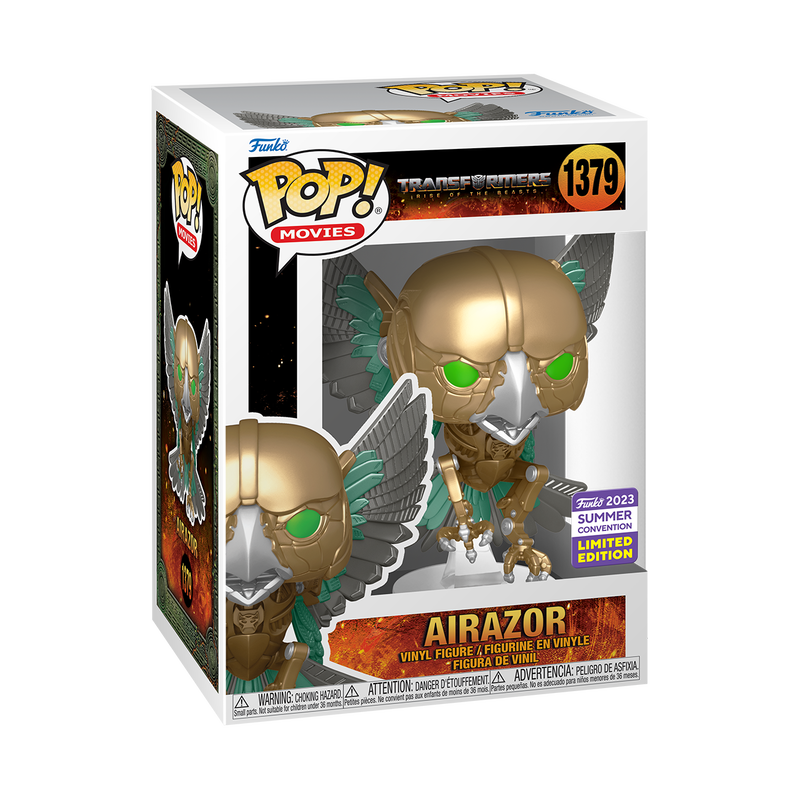 FUNKO POP! TRANSFORMERS AIRAZOR #1379 [2023 SDCC SHARED EXCLUSIVE] *PREORDER*