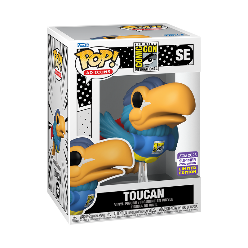 FUNKO POP! SDCC TOUCAN #SE [2023 SDCC SHARED EXCLUSIVE] *PREORDER*