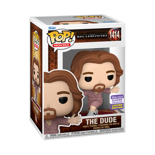 FUNKO POP! Movie The Big Lebowski THE DUDE in ROBE #1414 [2023 SDCC SHARED EXCLUSIVE] *PREORDER*