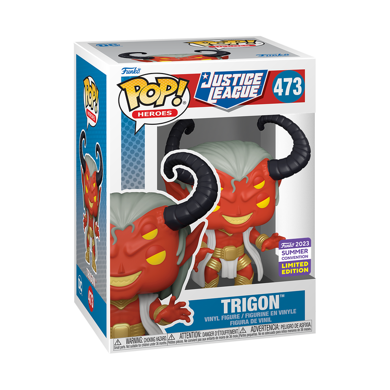 FUNKO POP! DC HEROES TRIGON #473 [2023 SDCC SHARED EXCLUSIVE] *PREORDER*