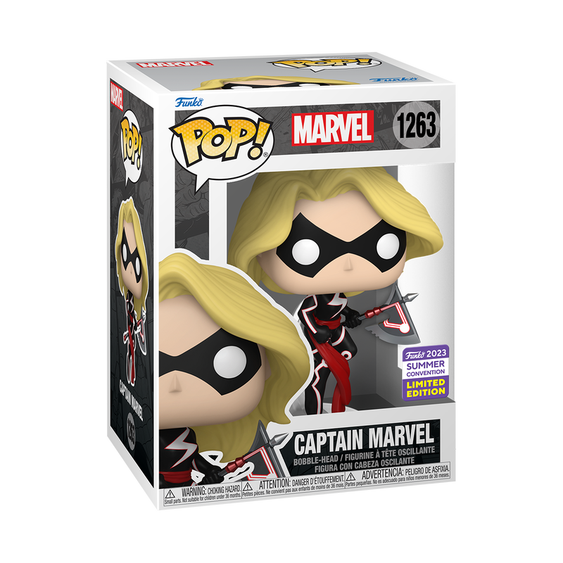 FUNKO POP! MARVEL CAPTAIN MARVEL #1263 [2023 SDCC SHARED EXCLUSIVE] *PREORDER*