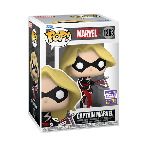 FUNKO POP! MARVEL CAPTAIN MARVEL #1263 [2023 SDCC SHARED EXCLUSIVE] *PREORDER*