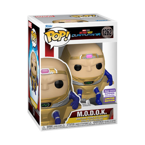 FUNKO POP! MARVEL ANTMAN WASP QUANTUMANIA MODOK #1262 [2023 SDCC SHARED EXCLUSIVE] *PREORDER*