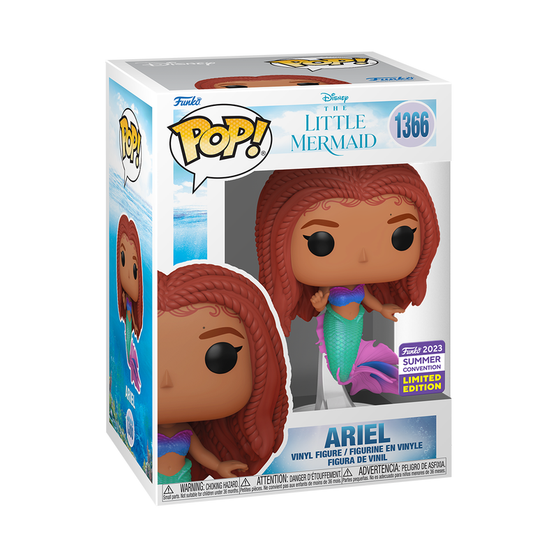 FUNKO POP! DISNEY LIVE ACTION LITTLE MERMAID ARIEL #1366 [2023 SDCC SHARED EXCLUSIVE] *PREORDER*