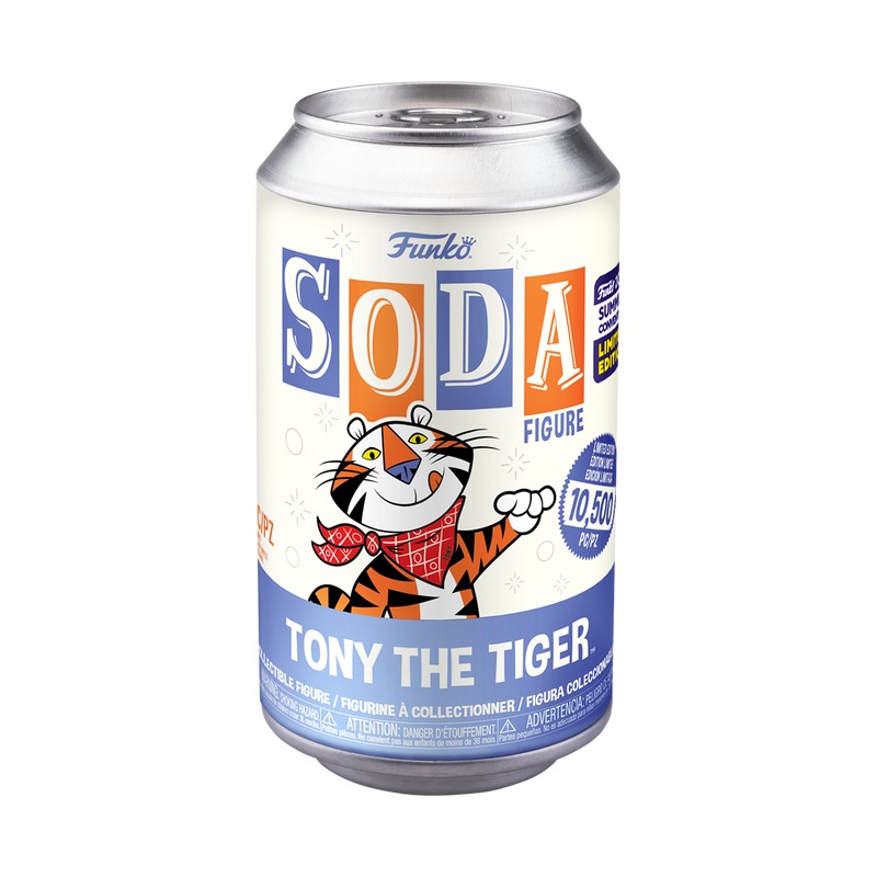 FUNKO SODA VINYL FROSTED FLAKES TONY THE TIGER [2023 SDCC SHARED EXCLUSIVE] *PREORDER*