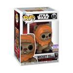 FUNKO POP! STAR WARS WICKET with SLINGSHOT #631 [2023 SDCC SHARED EXCLUSIVE]