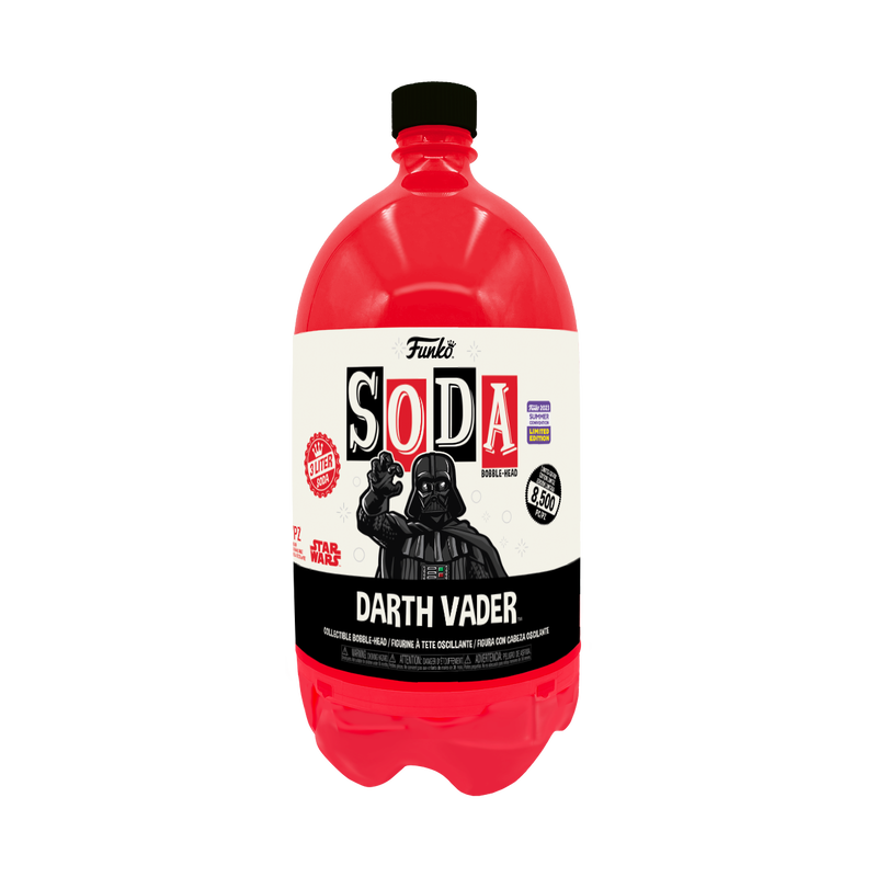 FUNKO SODA VINYL STAR WARS DARTH 3 LITRE  [2023 SDCC SHARED EXCLUSIVE]
