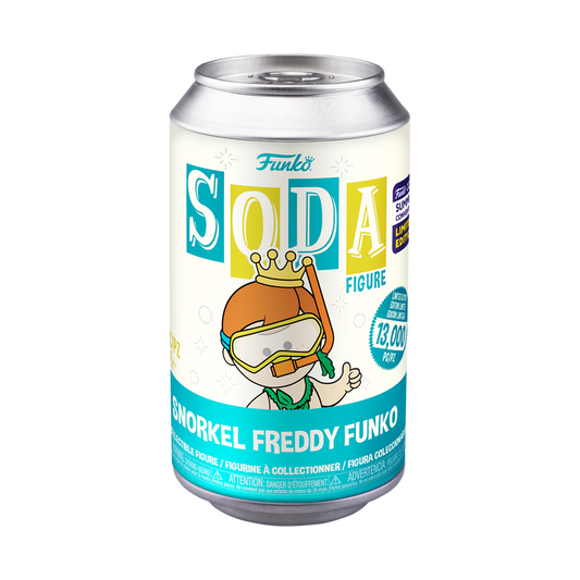 FUNKO SODA VINYL SNORKEL FREDDY [2023 SDCC SHARED EXCLUSIVE] *PREORDER*