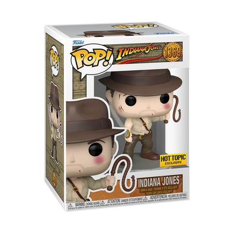 Funko Pop! INDIANA JONES with WHIP #1369 [HOT TOPIC EXCLUSIVE] *PREORDER*