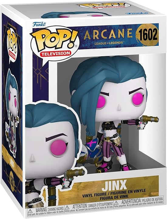Funko Pop! Television: Arcane - Ekko / Silco / Heimerdinger with Poro / Jinx / Vi