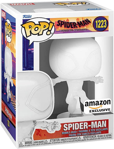 Funko Pop! SPIDER-MAN ACROSS SPIDER-VERSE SPIDER-MAN TRANSLUCENT [AMAZON EXCLUSIVE] #1223