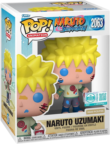Funko Pop! Anime: Naruto Shippuden - Naruto Uzumaki #2063 (Limited Edition 9,500) [Funko Supreme Edition] *PREORDER*