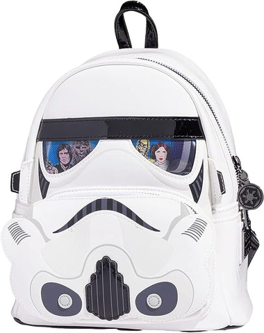 LOUNGEFLY STARWARS STORMTROOPER MINI BACKPACK