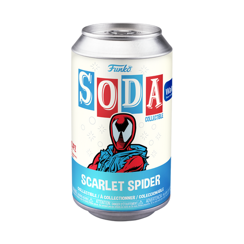 Funko vinyl SODA INTO THE SPIDER-VERSE MARVEL Spider-man Scarlet Spider [WALMART EXCLUSIVE] *CHANCE OF CHASE*