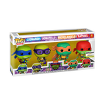 Funko Pop! MOVIES TMNT NINJA TURTLES MUTANT MAYHEM 4 PACK GLOW [AMAZON EXCLUSIVE] *PREORDER*