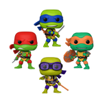 Funko Pop! MOVIES TMNT NINJA TURTLES MUTANT MAYHEM 4 PACK GLOW [AMAZON EXCLUSIVE] *PREORDER*