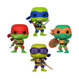 Funko Pop! MOVIES TMNT NINJA TURTLES MUTANT MAYHEM 4 PACK GLOW [AMAZON EXCLUSIVE] *PREORDER*