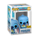 Funko Pop! DISNEY LILO & STITCH STITCH WITH TURTLE #135 [HOT TOPIC EXCLUSIVE]