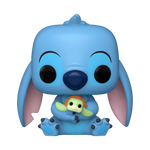 Funko Pop! DISNEY LILO & STITCH STITCH WITH TURTLE #135 [HOT TOPIC EXCLUSIVE]