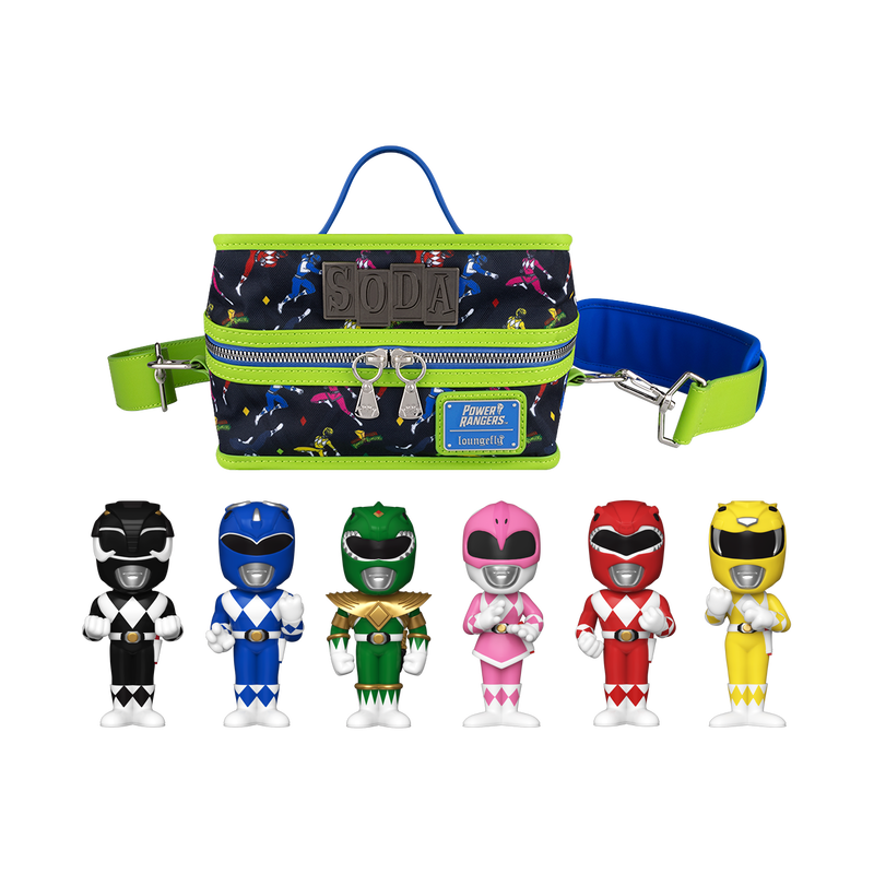 Funko VINYL SODA POWER RANGERS 6-PACK WITH COOLER [FUNKO SHOP EXCLUSIVE] *PREORDER*