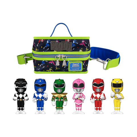 Funko VINYL SODA POWER RANGERS 6-PACK WITH COOLER [FUNKO SHOP EXCLUSIVE] *PREORDER*
