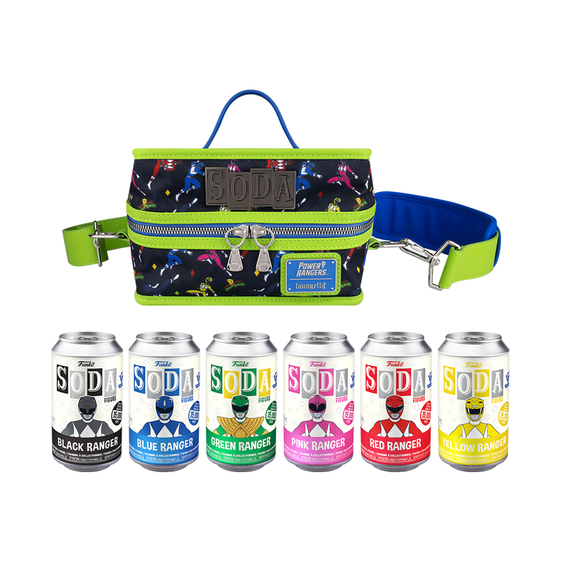 FUNKO VINYL SODA POWER RANGERS 6-PACK WITH COOLER *PREORDER*