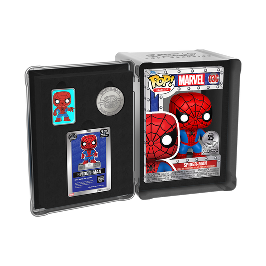 FUNKO POP! MARVEL CLASSICS SPIDER-MAN 25th ANNIVERSARY [2023 SDCC SHARED EXCLUSIVE] *PREORDER*
