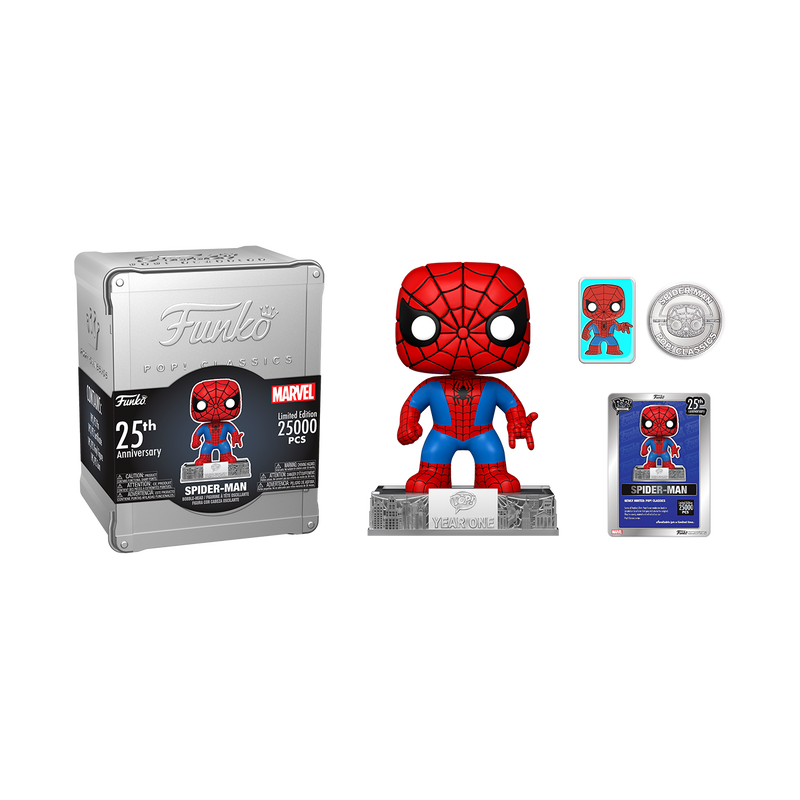 FUNKO POP! MARVEL CLASSICS SPIDER-MAN 25th ANNIVERSARY [2023 SDCC SHARED EXCLUSIVE] *PREORDER*