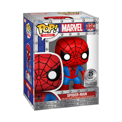 FUNKO POP! MARVEL CLASSICS SPIDER-MAN 25th ANNIVERSARY [2023 SDCC SHARED EXCLUSIVE] *PREORDER*