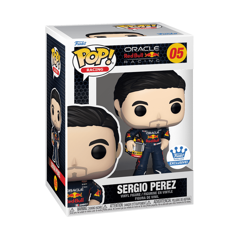 FUNKO POP! RED BULL FORMULA 1 SERGIO PEREZ with HELMET #05 [FUNKO SHOP EXCLUSIVE] *PREORDER*