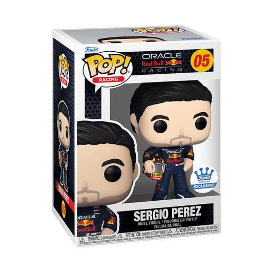 FUNKO POP! RED BULL FORMULA 1 SERGIO PEREZ with HELMET #05 [FUNKO SHOP EXCLUSIVE] *PREORDER*