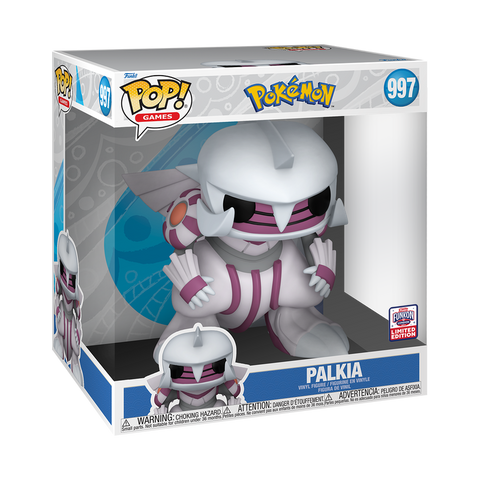 Funko Pop! Games: Pokemon - 10" Palkia #997 [2024 London Funkon Shared Convention Exclusive] *PREORDER*