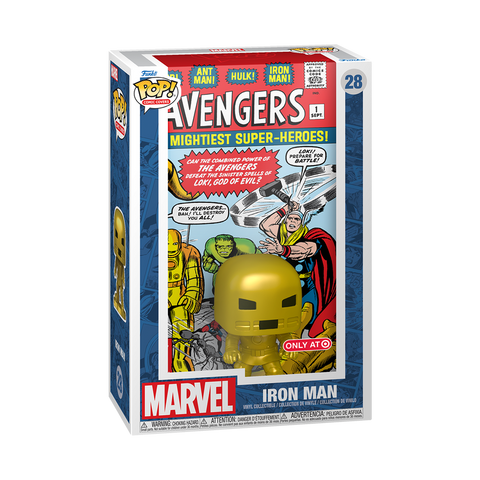 FUNKO POP! MARVEL COMIC COVER IRON MAN #28 [TARGET EXCLUSIVE] *PREORDER*