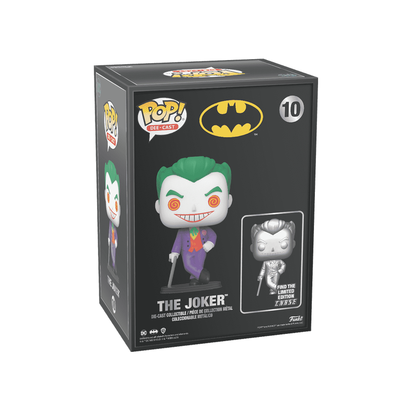 Funko Pop! DC Villains - Die-Cast The Joker #10 [Funko Shop Exclusive] *PREORDER*