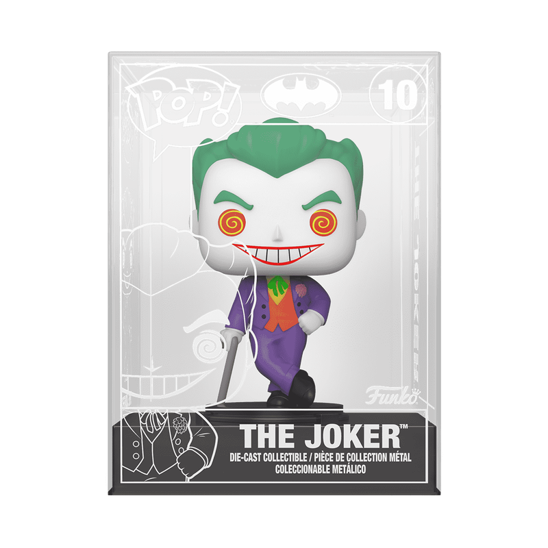 Funko Pop! DC Villains - Die-Cast The Joker #10 [Funko Shop Exclusive] *PREORDER*