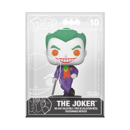 Funko Pop! DC Villains - Die-Cast The Joker #10 [Funko Shop Exclusive] *PREORDER*