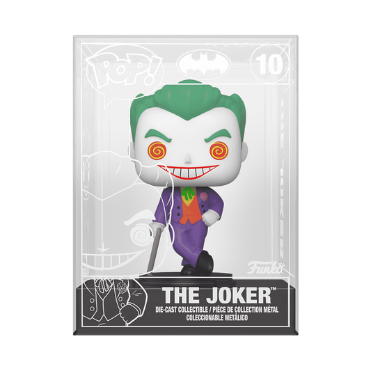 Funko Pop! DC Villains - Die-Cast The Joker #10 [Funko Shop Exclusive] *PREORDER*