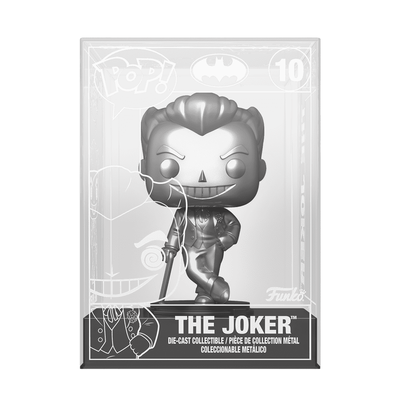 Funko Pop! DC Villains - Die-Cast The Joker #10 [Funko Shop Exclusive] *PREORDER*