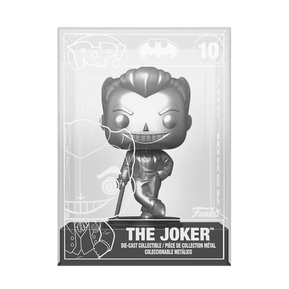 Funko Pop! DC Villains - Die-Cast The Joker #10 [Funko Shop Exclusive] *PREORDER*