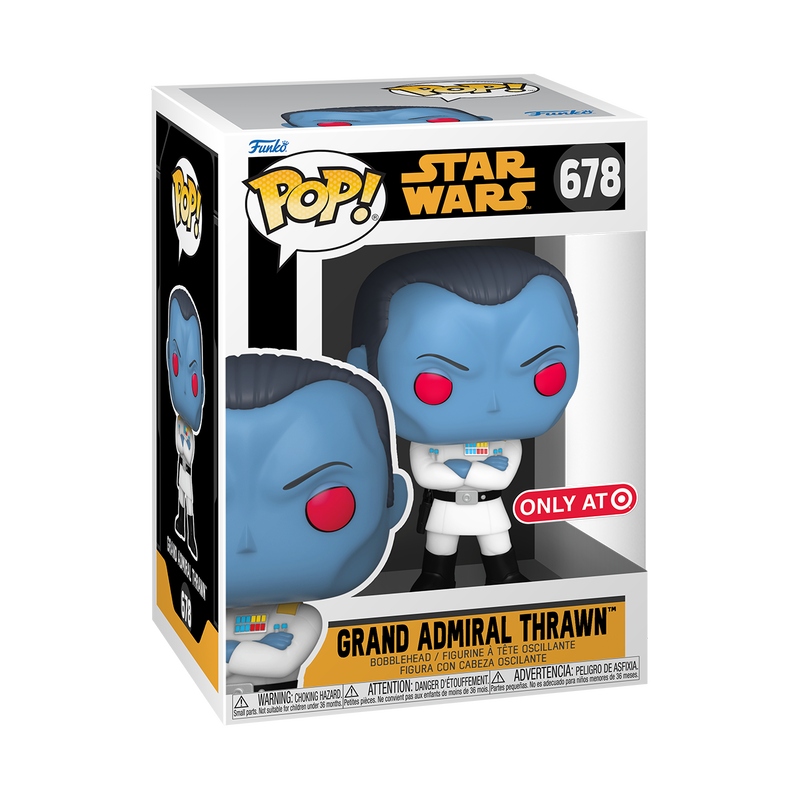 FUNKO POP! STAR WARS - GRAND ADMIRAL THRAWN #678 [TARGET EXCLUSIVE] *PREORDER*