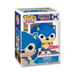 Funko Pop! Games: Sonic The Hedgehog - Sonic (8-Bit) / Knuckles (8-Bit) / Tails (8-Bit) / Sonic with Chao (Flocked) *PREORDER*