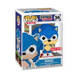 Funko Pop! Games: Sonic The Hedgehog - Sonic (8-Bit) / Knuckles (8-Bit) / Tails (8-Bit) / Sonic with Chao (Flocked) *PREORDER*