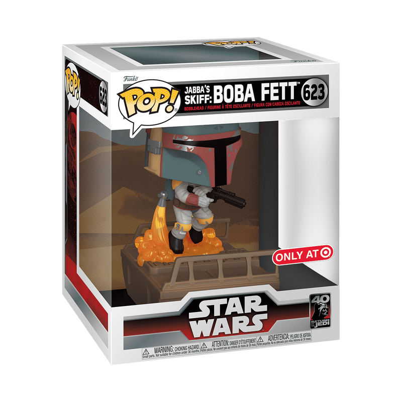 Funko Pop! Star Wars - Deluxe Jabba's Skiff: Boba Fett #623 [Target Exclusive] *PREORDER*