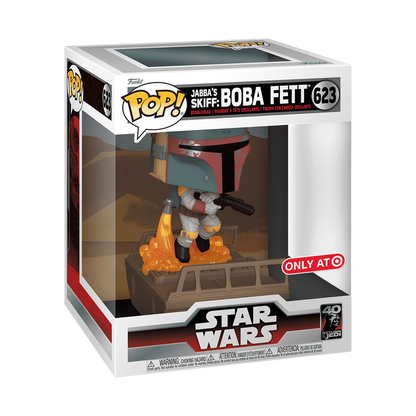 Funko Pop! Star Wars - Deluxe Jabba's Skiff: Boba Fett #623 [Target Exclusive] *PREORDER*